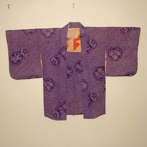 Kimono Women Vintage Silk Shibori